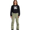 Neige Pour Femmes DC Shoes | Pantalon De Neige Technique Viva Pour Femme Vert Petrole