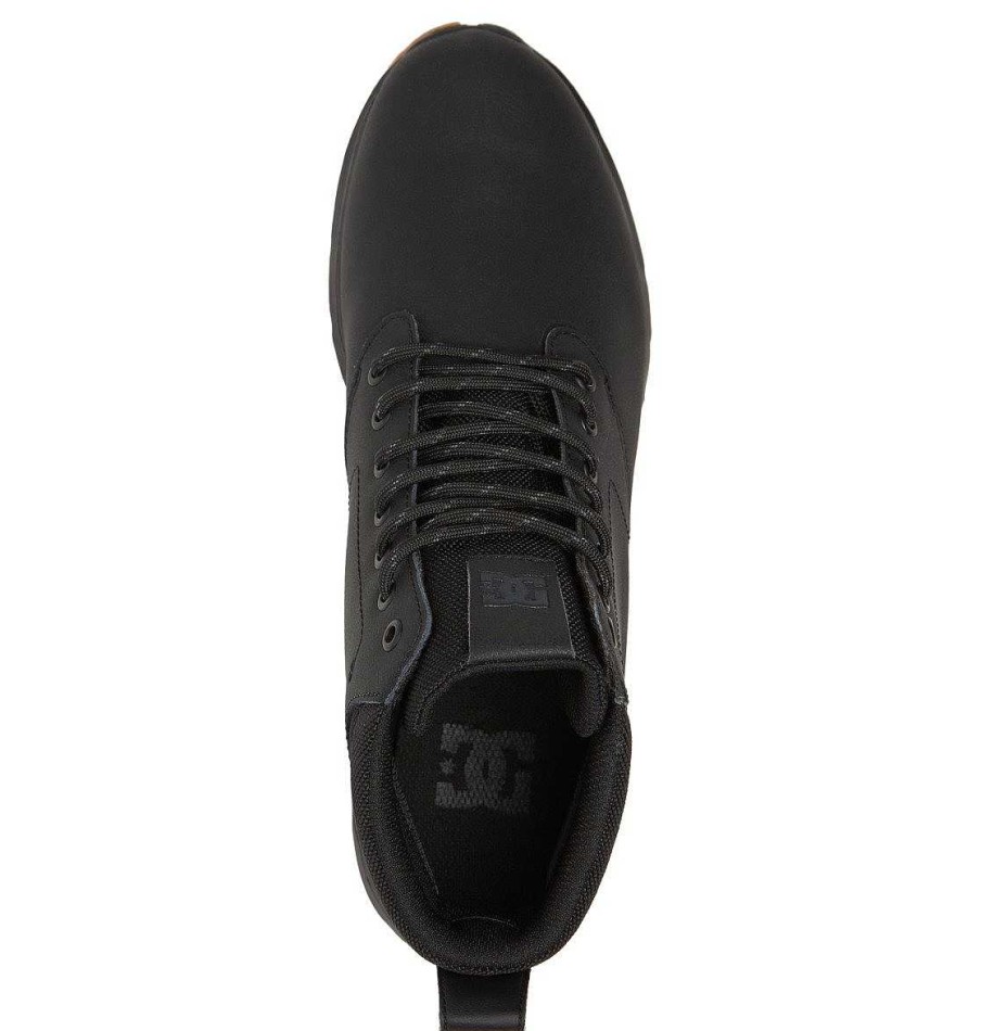 Hommes DC Shoes Bottes D'Hiver | Chaussures Resistantes A L'Eau Mason 2 Pour Hommes Noir/Noir/Noir