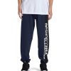 Hommes DC Shoes Pantalons Et Shorts | Pantalon De Jogging Statique Pour Hommes Blazer Bleu Marine Multi