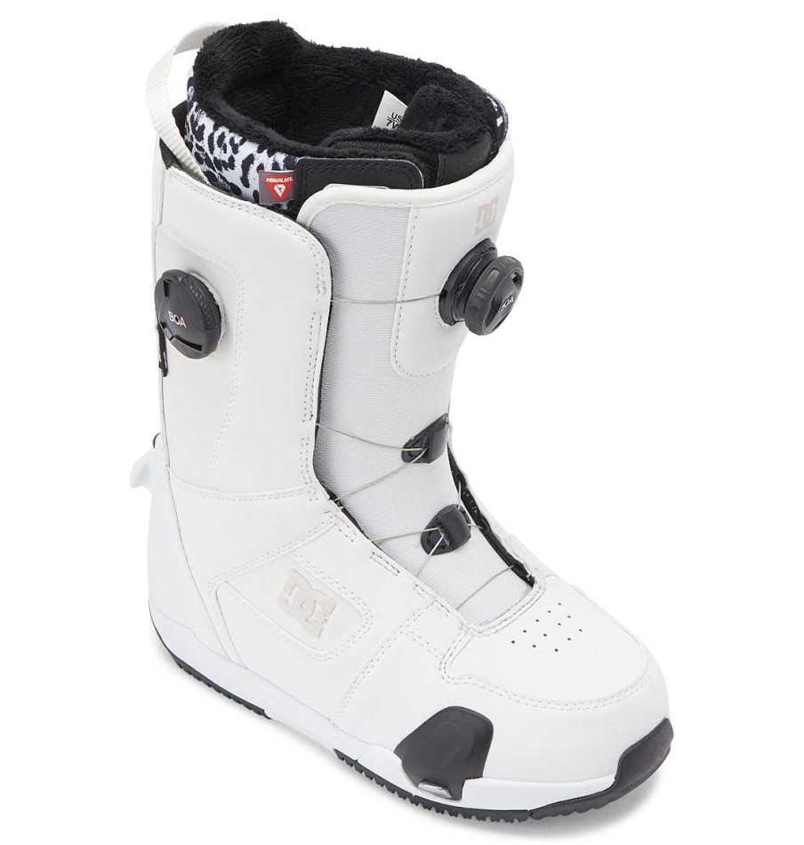 Neige Pour Femmes DC Shoes | Bottes De Snowboard Phase Pro Step On Boa® Pour Femmes Blanc/Rose