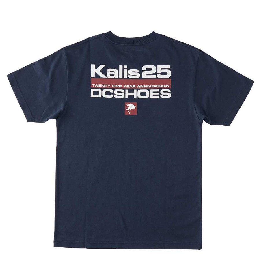 Hommes DC Shoes T-Shirts | T-Shirt Kalis25 Pour Hommes Blazer Bleu Marine