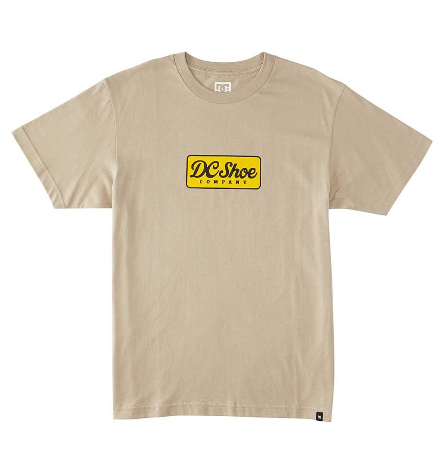 Hommes DC Shoes T-Shirts | T-Shirt Happy Hour Pour Hommes Place Taupe