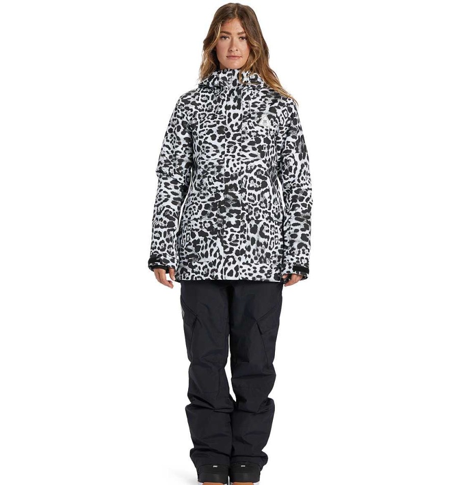 Neige Pour Femmes DC Shoes | Veste De Snow Technique Cruiser Femme Leopard Des Neiges