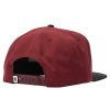 Hommes DC Shoes Chapeaux Et Bonnets | Casquette Snapback Brackers Pour Hommes Vin De Windsor