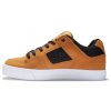 Hommes DC Shoes Baskets | Chaussures Pures Pour Hommes Dk Choco/Noir/Huitre