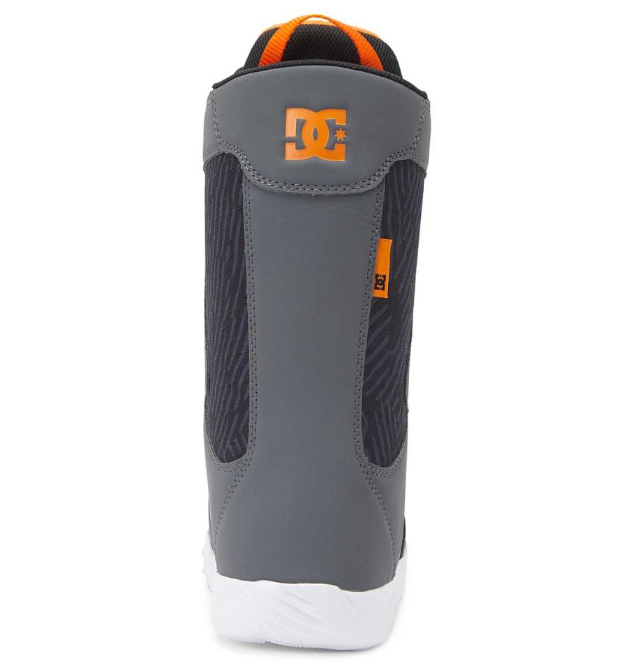 Neige Pour Hommes DC Shoes | Bottes De Planche A Neige Phase Boa® Pour Hommes Gris/Noir/Orange