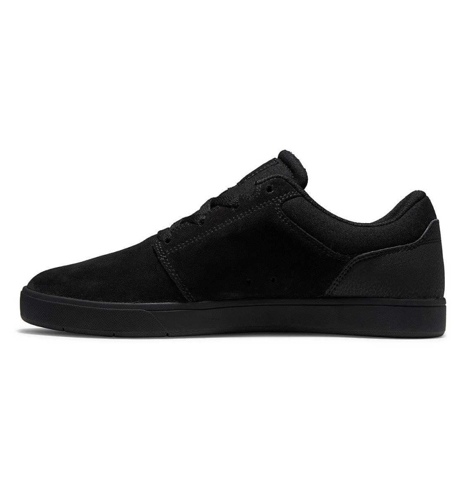 Hommes DC Shoes Patin | Chaussures Crise 2 Pour Hommes Noir/Noir/Noir