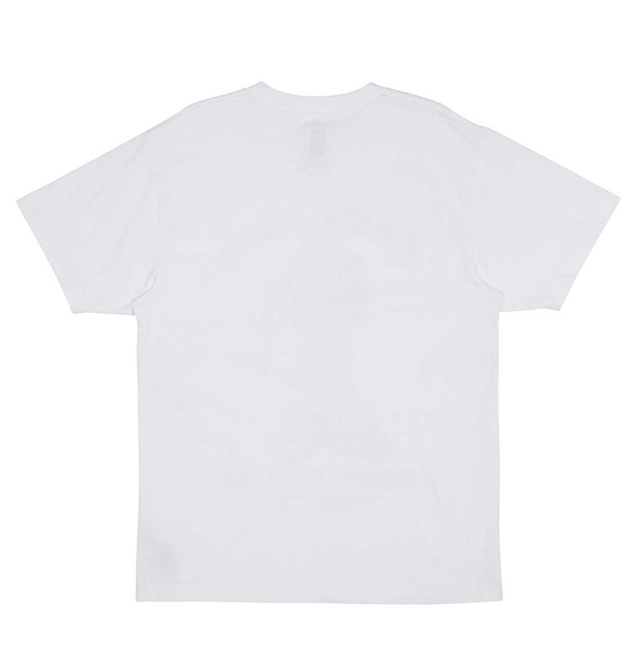 Hommes DC Shoes T-Shirts | T-Shirt Dc X Cash Pour Hommes Blanc