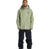 Neige Pour Hommes DC Shoes | Veste De Snow Technique Basis 30K Pour Hommes Vert Petrole