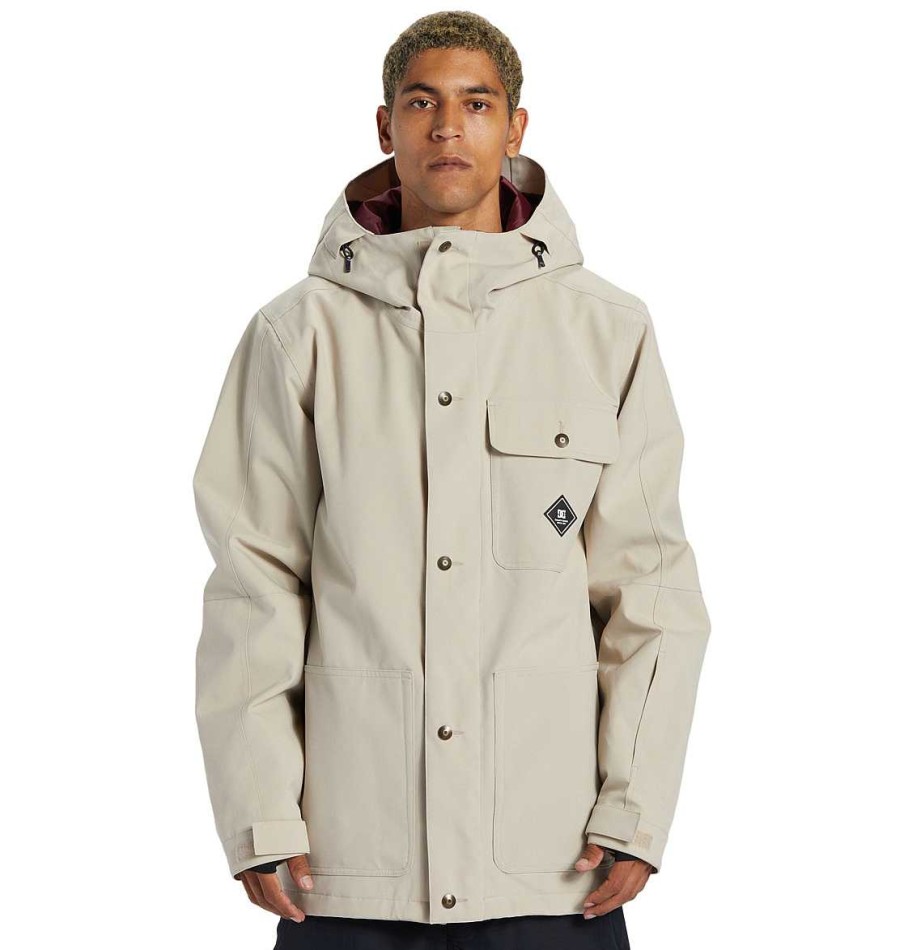 Neige Pour Hommes DC Shoes | Veste De Snow Technique Servo Homme Place Taupe