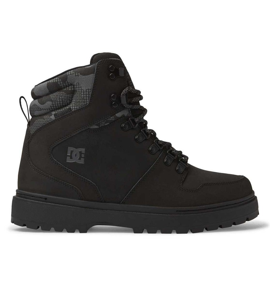 Hommes DC Shoes Bottes D'Hiver | Bottes Peary Tr Pour Hommes Noir/Camouflage