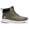 Hommes DC Shoes Bottes D'Hiver | Chaussures Resistantes A L'Eau Mason 2 Pour Hommes Olive/Blanc