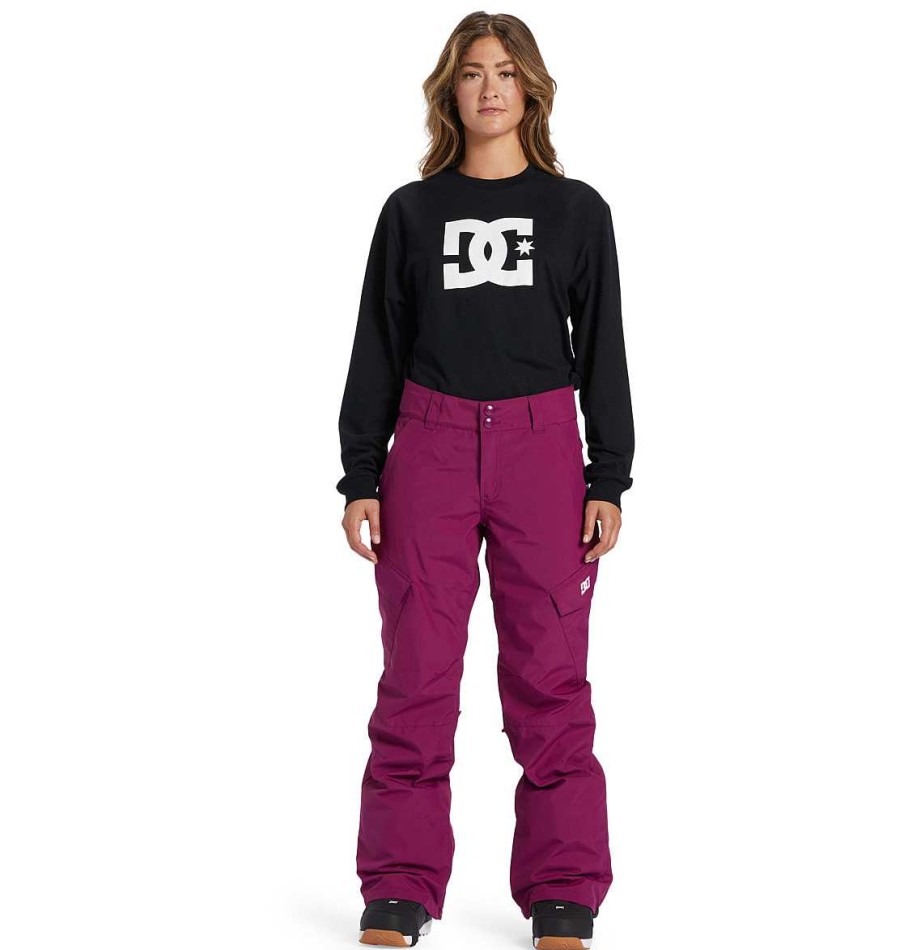 Neige Pour Femmes DC Shoes | Pantalon De Snow Technique Nonchalant Femme Violet Magenta