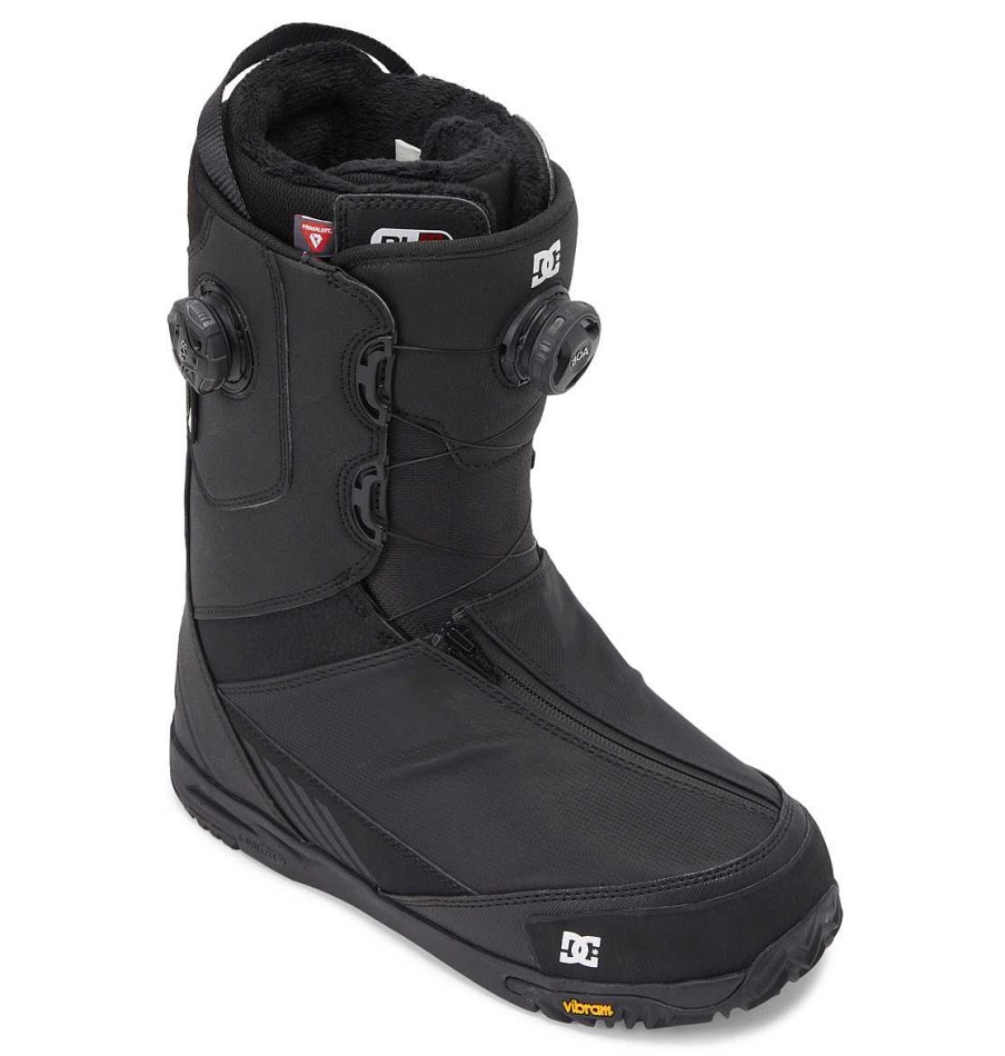 Neige Pour Hommes DC Shoes | Bottes De Planche A Neige Transcend Boa® Pour Hommes Noir/Noir/Noir