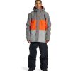 Neige Pour Hommes DC Shoes | Veste De Snow Technique Defy Pour Hommes Etain