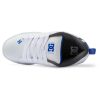 Hommes DC Shoes Essentiel | Chaussures Court Graffik Pour Hommes Blanc/Bleu/Gris