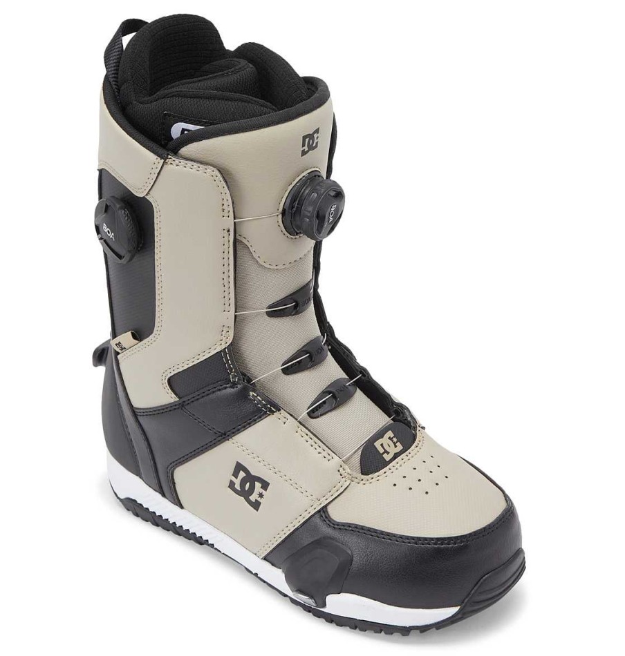 Neige Pour Hommes DC Shoes | Bottes De Snowboard Control Step On Boa® Pour Hommes Marron Clair/Blanc