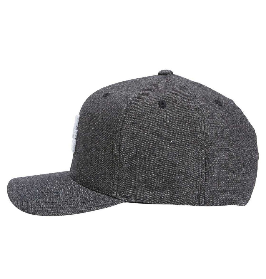 Hommes DC Shoes Chapeaux Et Bonnets | Casquette Capstar Flexfit® Pour Hommes Noir