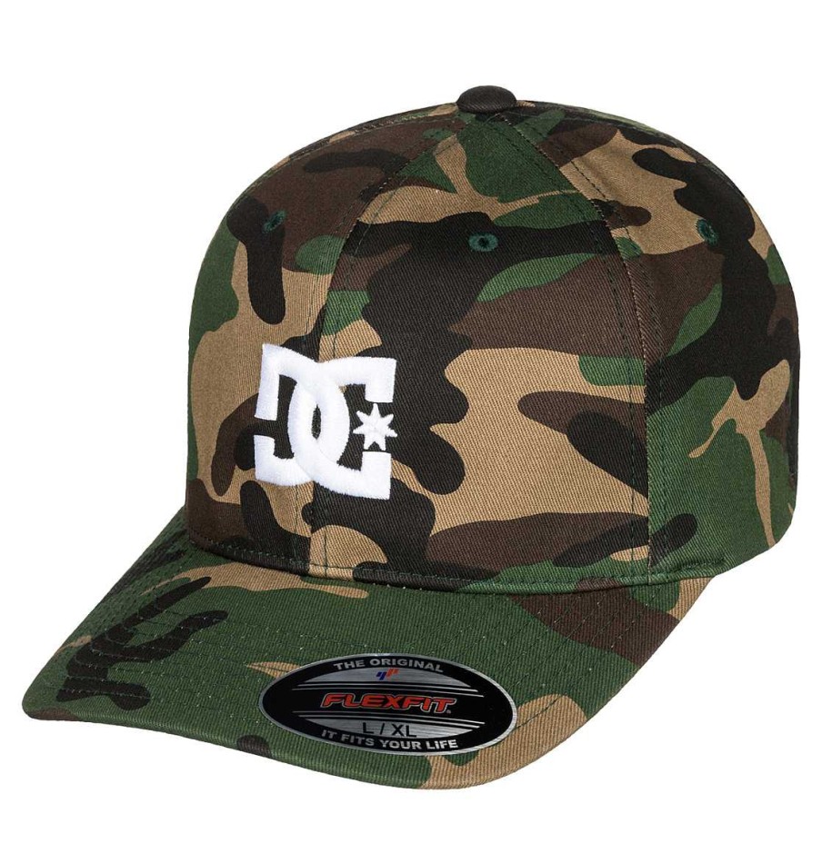 Hommes DC Shoes Chapeaux Et Bonnets | Casquette Homme Chapeau Etoile Camouflage