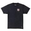 Hommes DC Shoes T-Shirts | T-Shirt Homme Dc X Slayer 1981 Lavage A L'Acide Noir