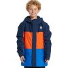 Enfants Neige DC Shoes | Veste De Snow Technique Defy Garcon Robe Bleue