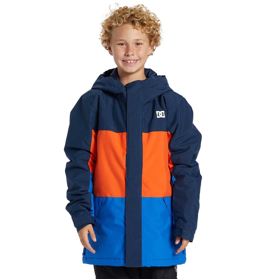 Enfants Neige DC Shoes | Veste De Snow Technique Defy Garcon Robe Bleue