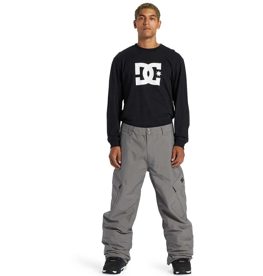 Neige Pour Hommes DC Shoes | Pantalon De Neige Technique Banshee Pour Hommes Etain