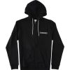 Hommes DC Shoes Sweats A Capuche Et Vestes | Sweat A Capuche Zippe Baseline Pour Hommes Noir