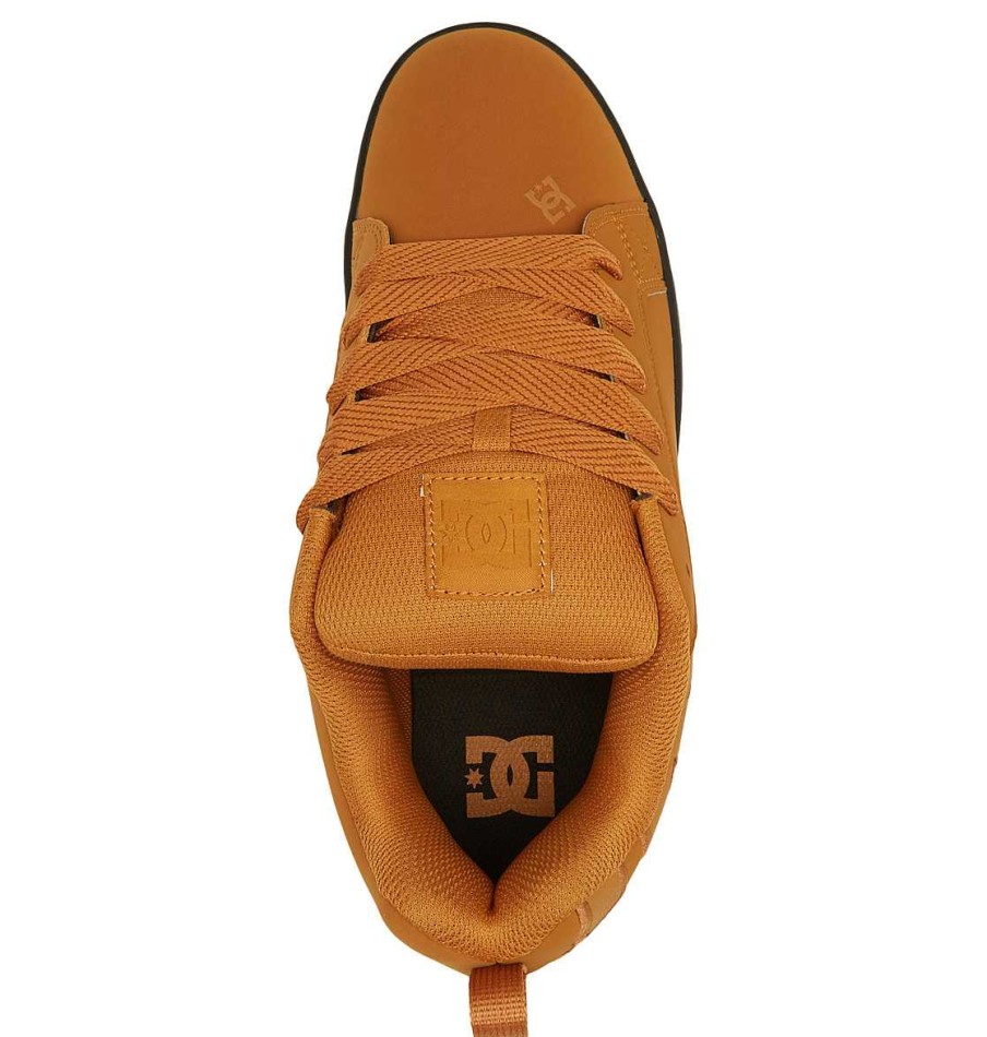 Hommes DC Shoes Essentiel | Chaussures Court Graffik Pour Hommes Ble