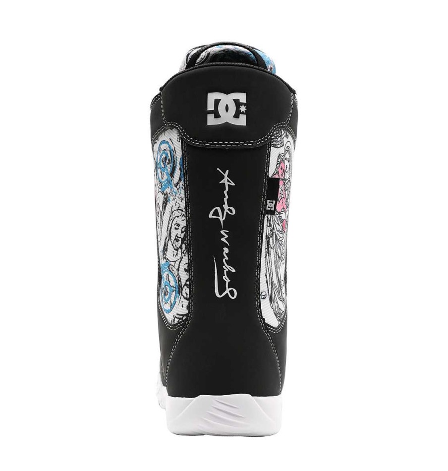 Neige Pour Hommes DC Shoes | Bottes De Snowboard Andy Warhol X Dc Shoes Phase Boa® Pour Hommes Impression Blanc/Noir