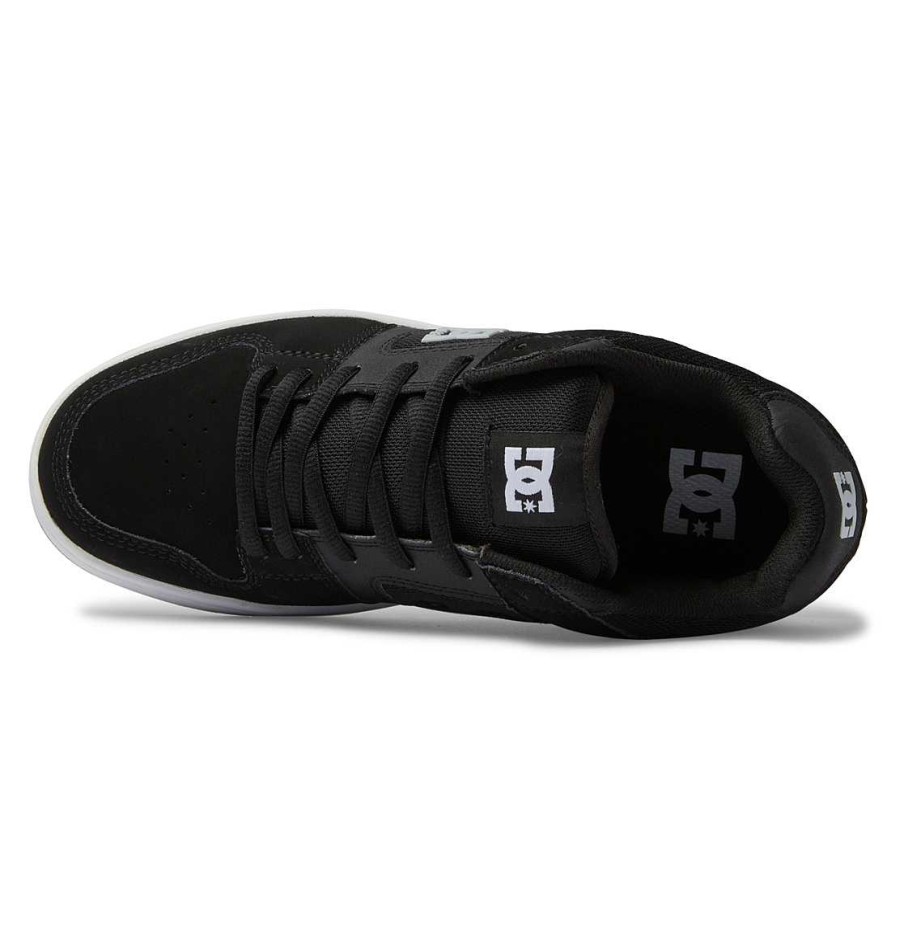 Hommes DC Shoes Baskets | Chaussures Manteca 4 Pour Hommes Noir Blanc