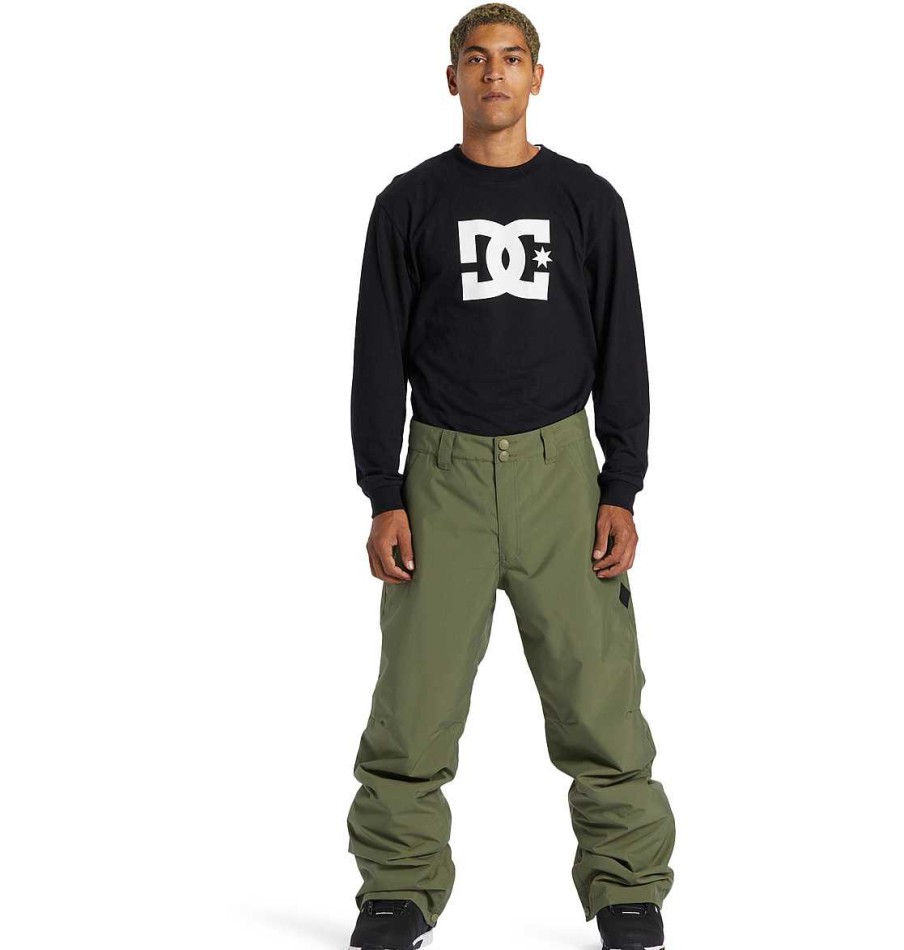 Neige Pour Hommes DC Shoes | Pantalon De Snow Technique Dc Snow Chino Homme Trefle A Quatre Feuilles