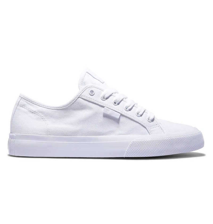 Hommes DC Shoes Baskets | Chaussures Manuelles Pour Hommes Blanc