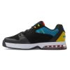 Hommes DC Shoes Baskets | Chaussures Polyvalentes Pour Hommes Ombre/Bleu Olympique/Vert Lime