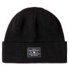 Hommes DC Shoes Chapeaux Et Bonnets | Bonnet A Revers Frontline Pour Hommes Noir