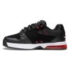 Hommes DC Shoes Baskets | Chaussures Polyvalentes Pour Hommes Noir/Blanc/Rouge Athletique