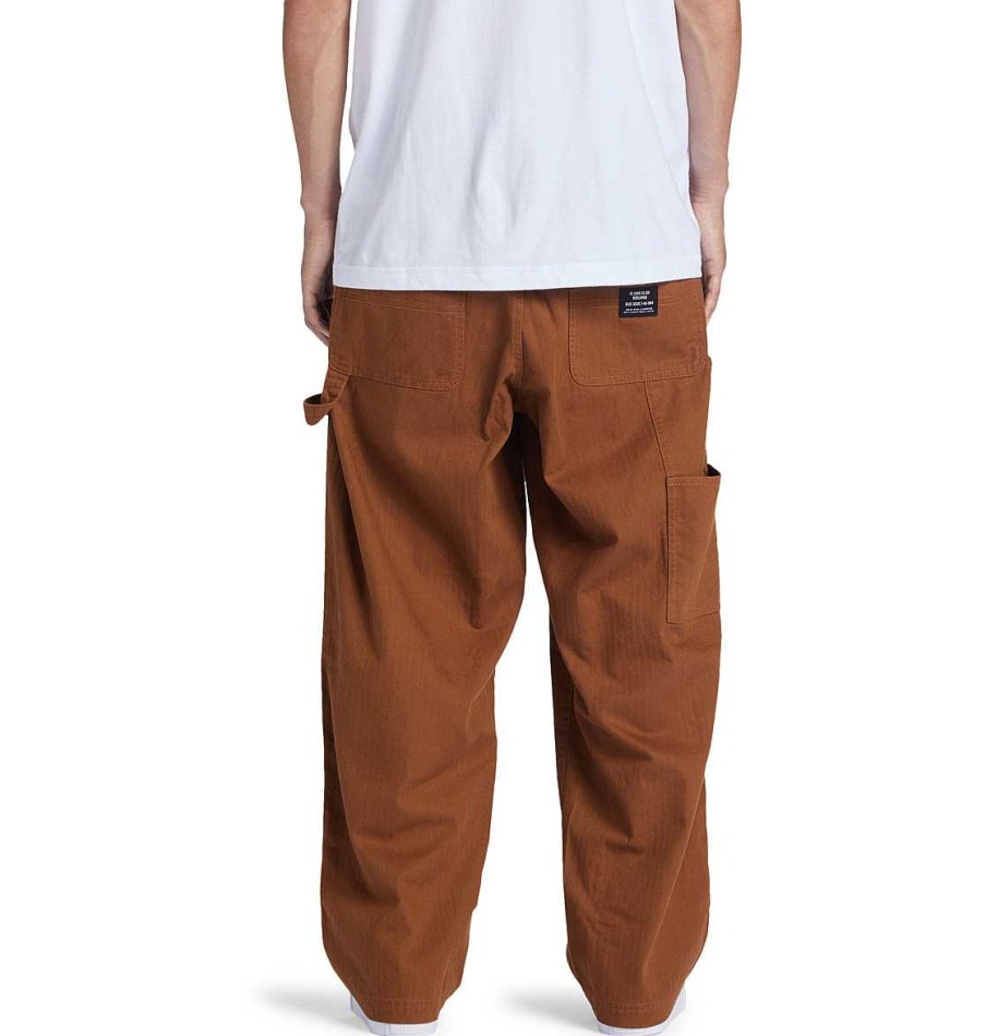 Hommes DC Shoes Pantalons Et Shorts | Pantalon De Charpentier Trench Pour Hommes Bison