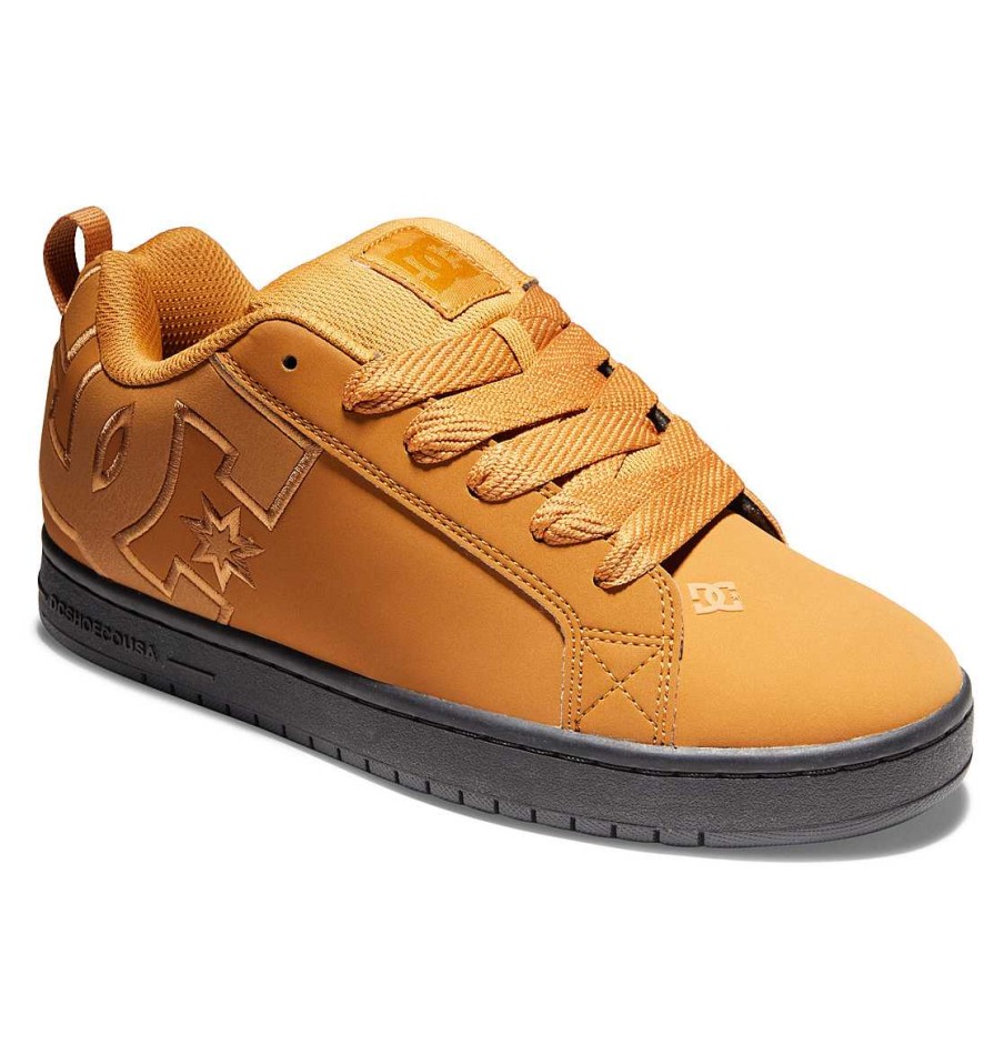 Hommes DC Shoes Essentiel | Chaussures Court Graffik Pour Hommes Ble