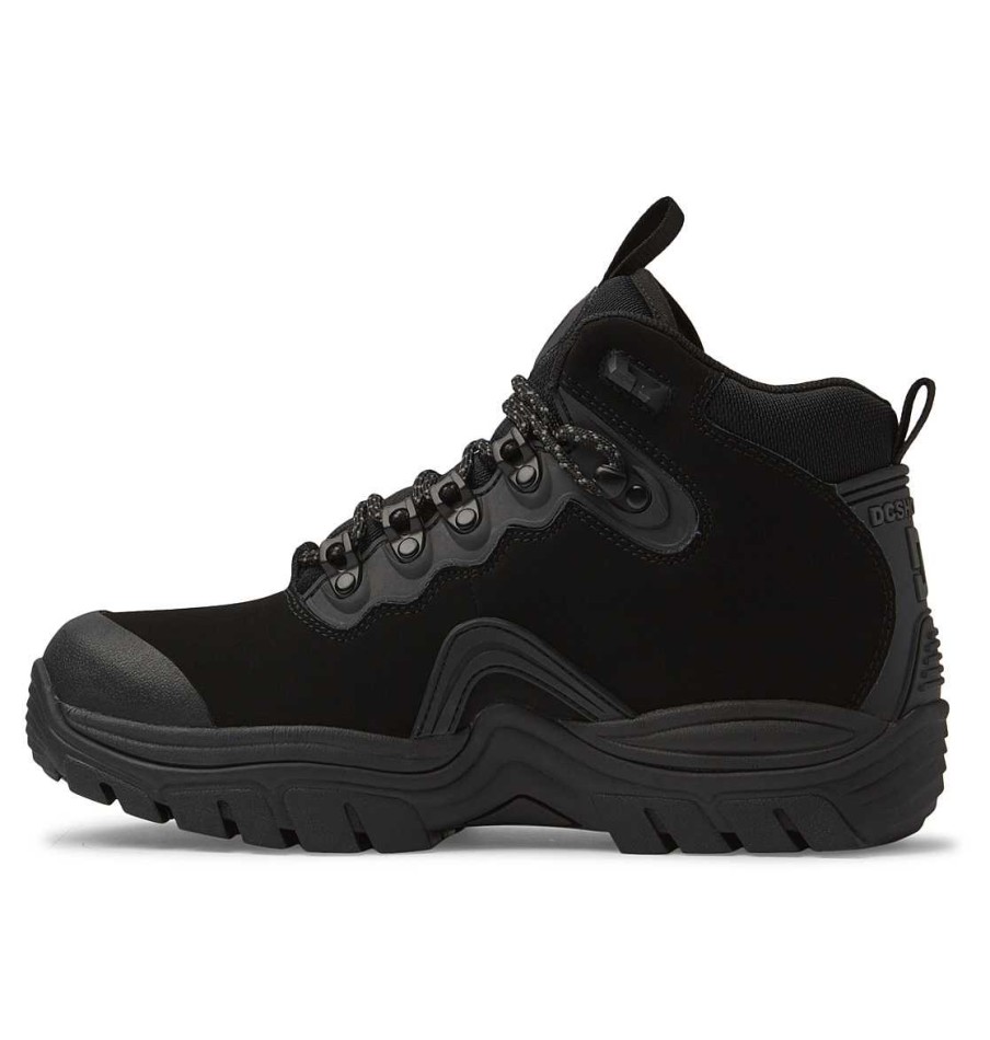 Hommes DC Shoes Bottes D'Hiver | Bottes D'Hiver Navigator Pour Hommes Noir/Noir/Noir