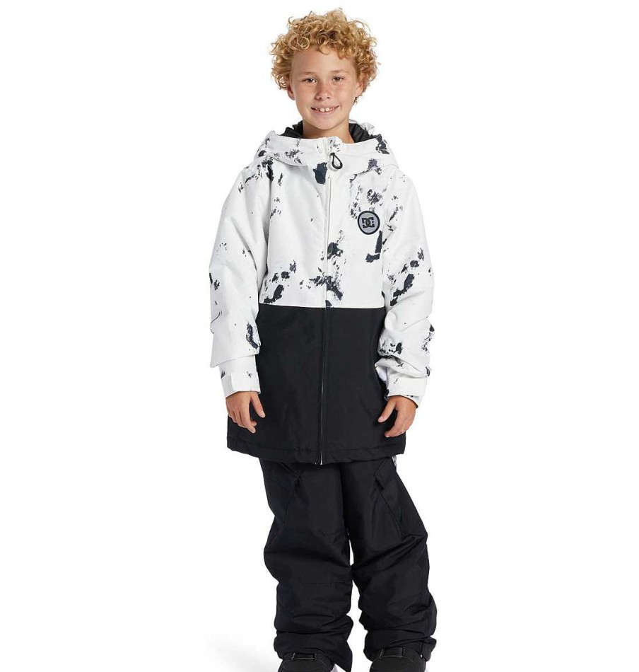 Enfants Neige DC Shoes | Veste De Snow Technique Basis Print Garcon Camouflage De Neige