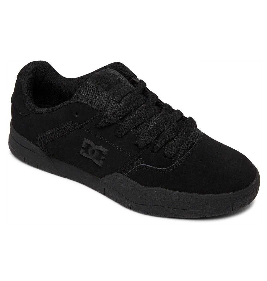 Hommes DC Shoes Baskets | Chaussures Centrales Pour Hommes Noir Noir