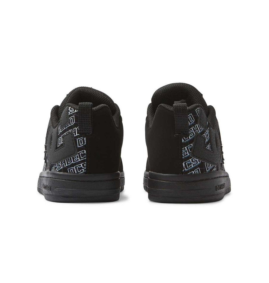 Enfants DC Shoes Baskets | Chaussures Court Graffik Pour Enfants Pixels